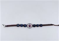 Bracciale Tamashii Ruota della Preghiera in Pietre dure BHS339-245R - BHS339-245R